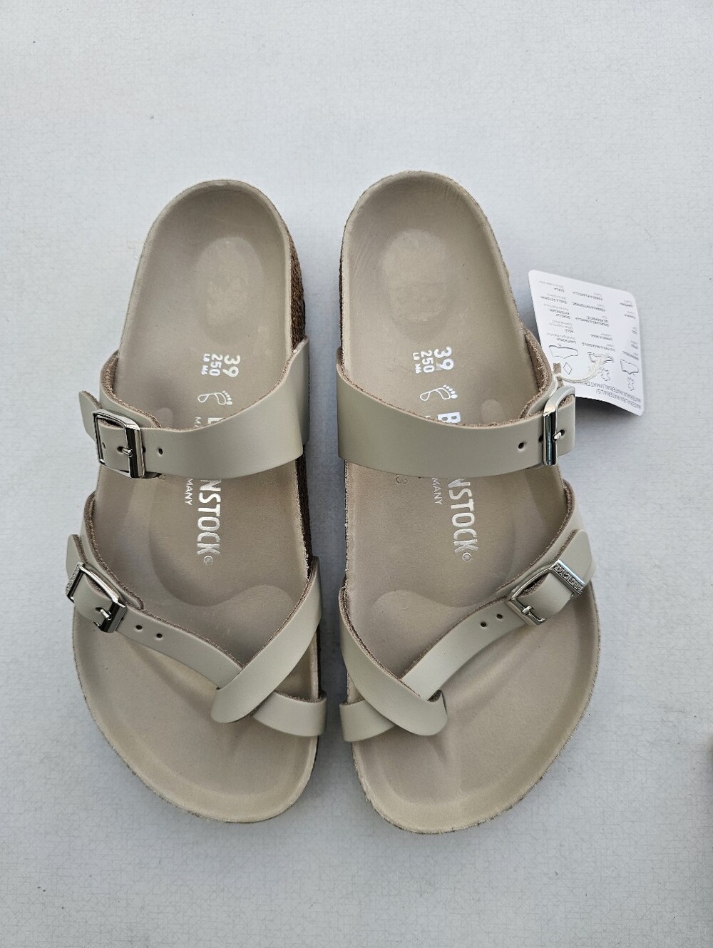 Birkenstock Mayari Leather Thong Sandals